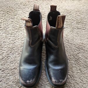 Blundstone Black and Brown Leather Boots